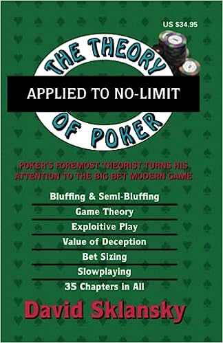 The Theory of Poker Applied to No-Limit